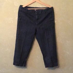 GAP Stretch Capri Pants Size 10